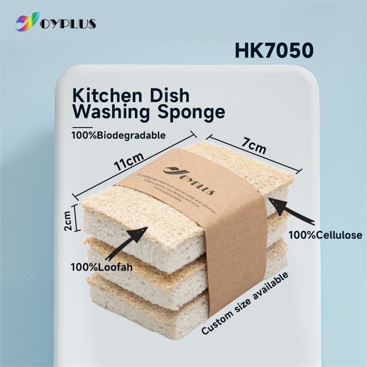 Biodegradable Kitchen Dish Loofah Washing Sponge
